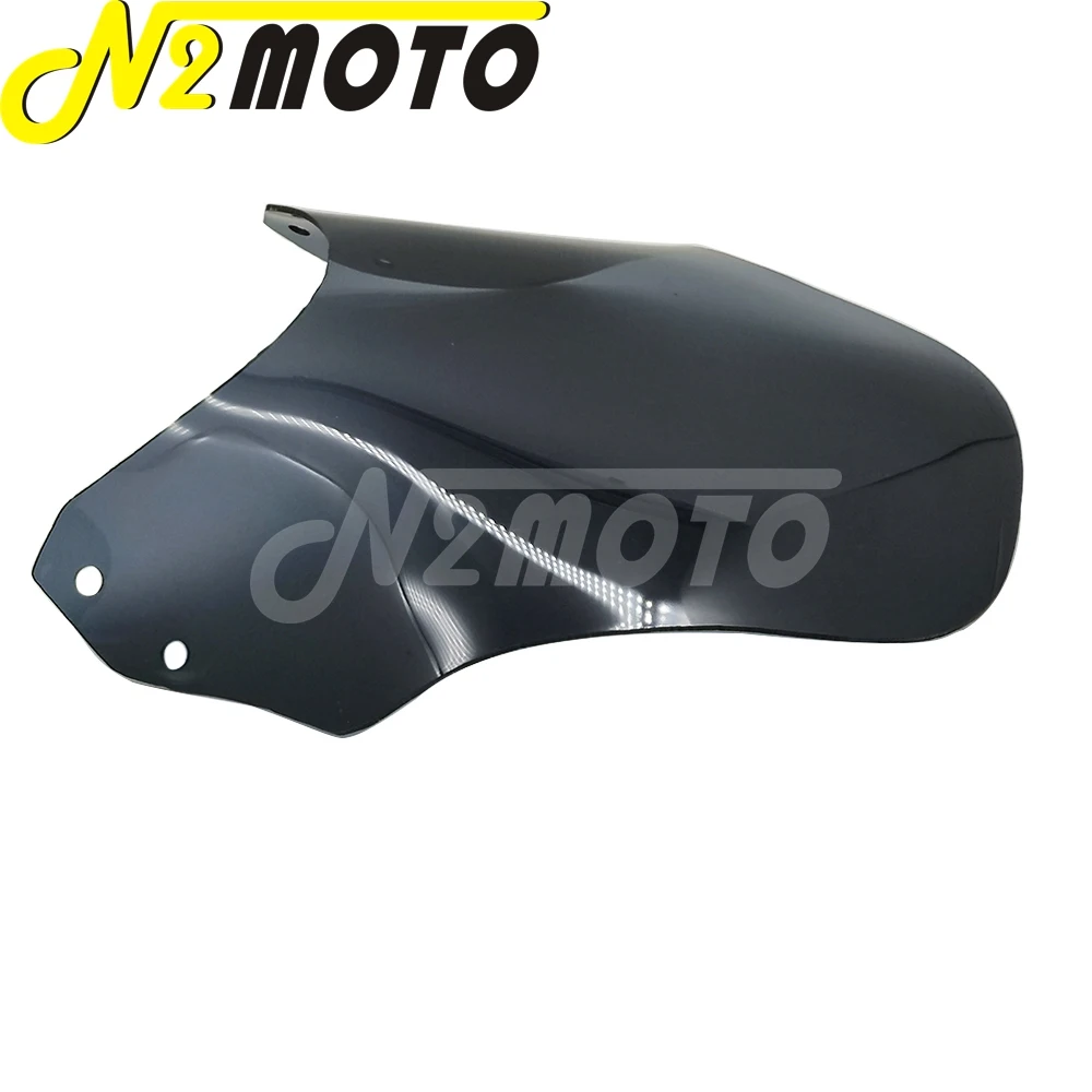 Universal Motorcycle Round Headlight Windshield Windscreen Air Deflector Kit For Suzuki Honda Yamaha Kawasaki BMW Aprilia Ducati