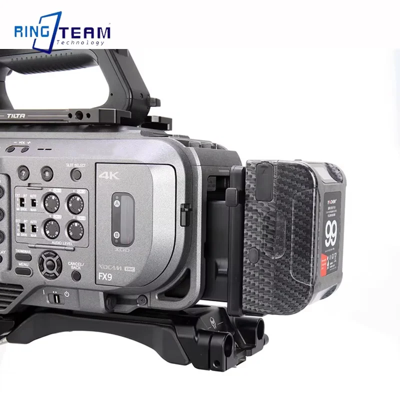 소니 FX6 FS5 FS7 Z280 Z190 X280 X180 X160 EX260 카메라 액세서리용 미니 V 마운트 배터리 어댑터 플레이트 - BP-U 더미 배…