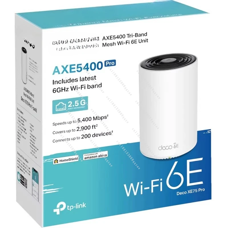XE75 Pro Mesh Wireless AXE5400 Wi-Fi6E Tri-band Mesh