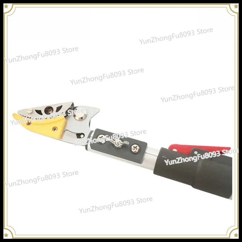 60cm - 3.5m High Pruning Scissors and Saws with Telescopic Rod / Garden Hand Tools Cutting High Tree Branches