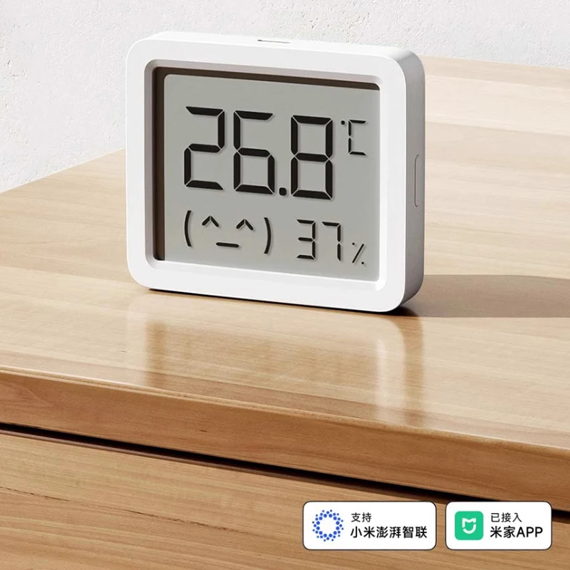 XIAOMI Mijia Smart Temperature Humidity Sensor 3 MINI Bluetooth Electric Digital  Hygrometer Humidity Meter For Mi Home APP 2025