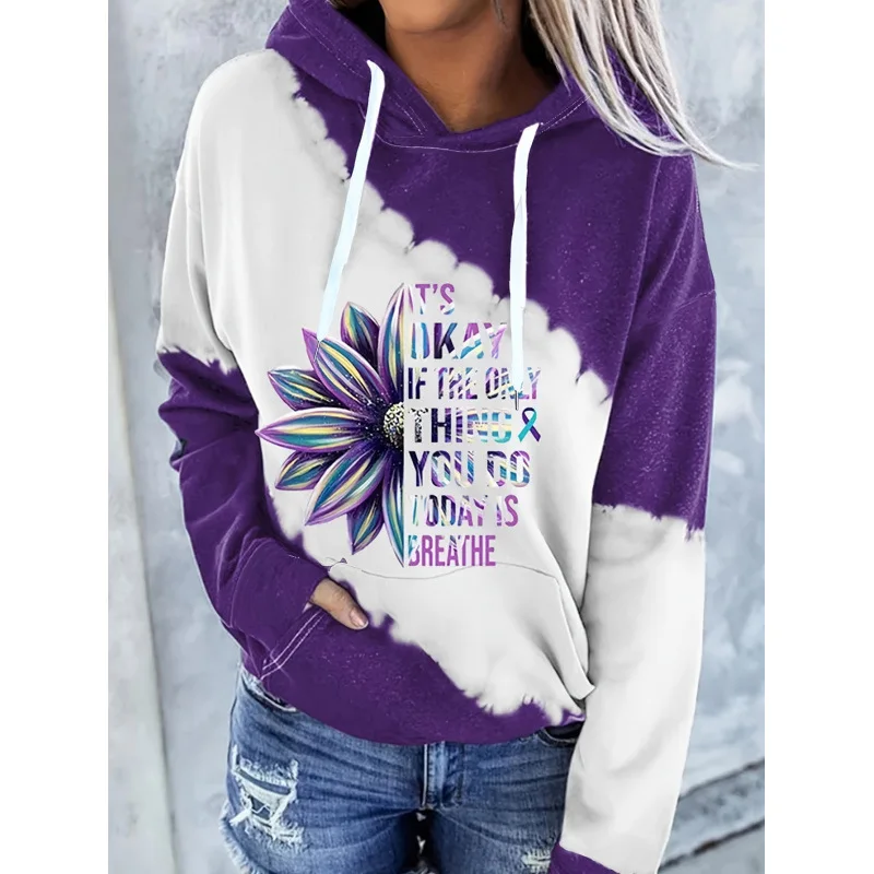 

Женская толстовка с этническим принтом, модная толстовка с принтом, весенняя, сезонная, удобная, из других материалов, 100% уличная одежда