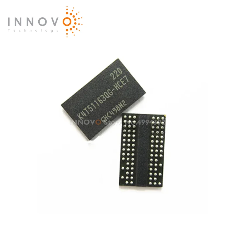 

INNOVO 5pcs/lot K4T51163QG-HCE7 K4T51163QQ-BCF7 BGA Free shipping New original