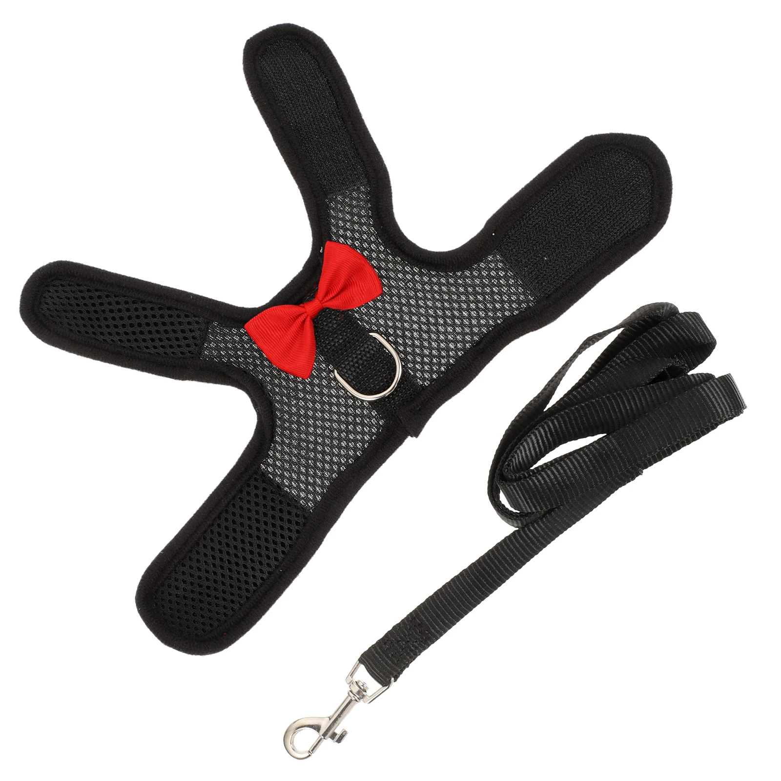 

Pet Leash Adjustable Bunny Harness Walking Rabbit Accessories Leashes and Harnesses