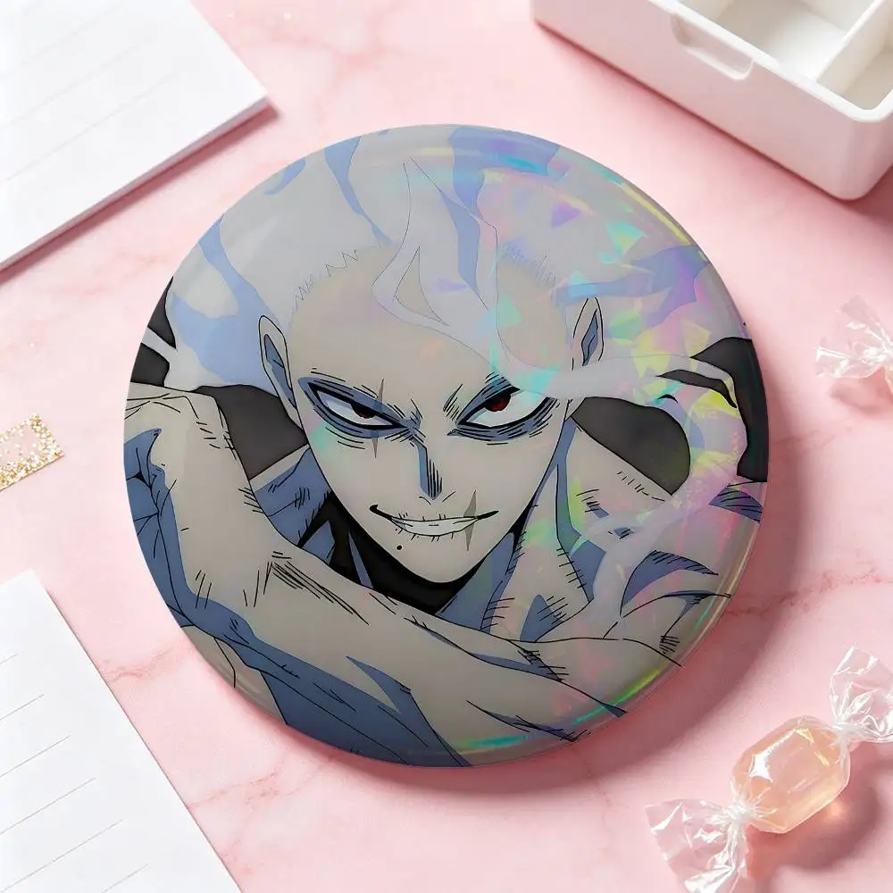 Tomura Shigaraki Anime-Figuren-Abzeichen 25 32 44 58 75 mm Runde Cosplay-Pins Taschendekoration für Fans, Sammler, Freunde, Geschenke, Brosche, Souvenir – Detail 6