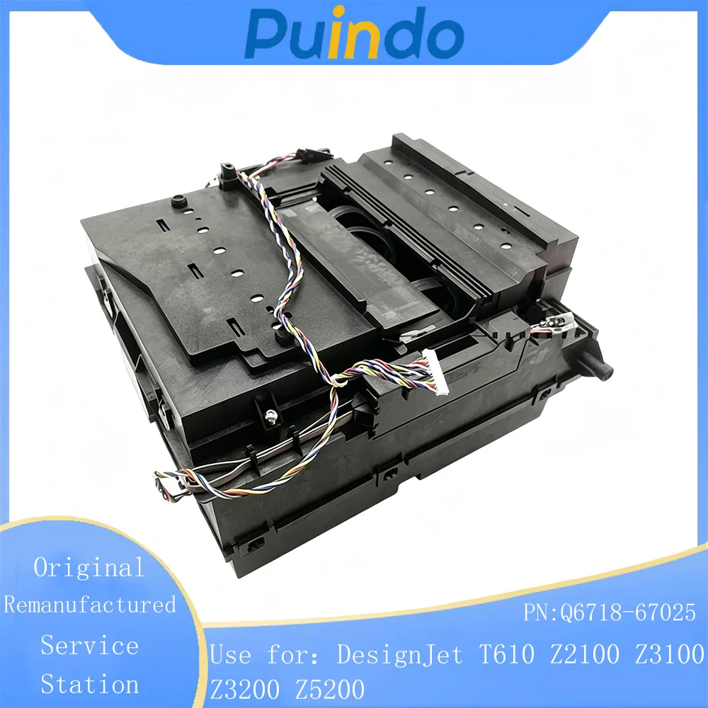 Q6718-67025 Original Remanufactured Service Station for HP DesignJet T610 Z2100 Z3100 Z3200 Z5200 Cleaning Unit