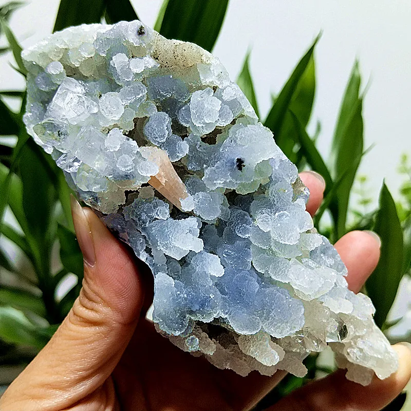 Natural Stone Raw Minerals Apophyllite Shining Crystals Samples And Zeolite Symbiont FengShui Crystal Room Decoration