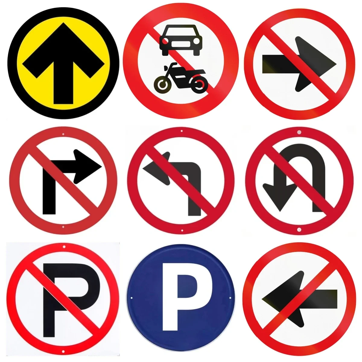 STOP Traffic Round Aluminum Sign,Circular Metal for Road Bar Coffee,Garage Wall,Diner, Pub, Fun Kitchen Metal Signs Wall Decor
