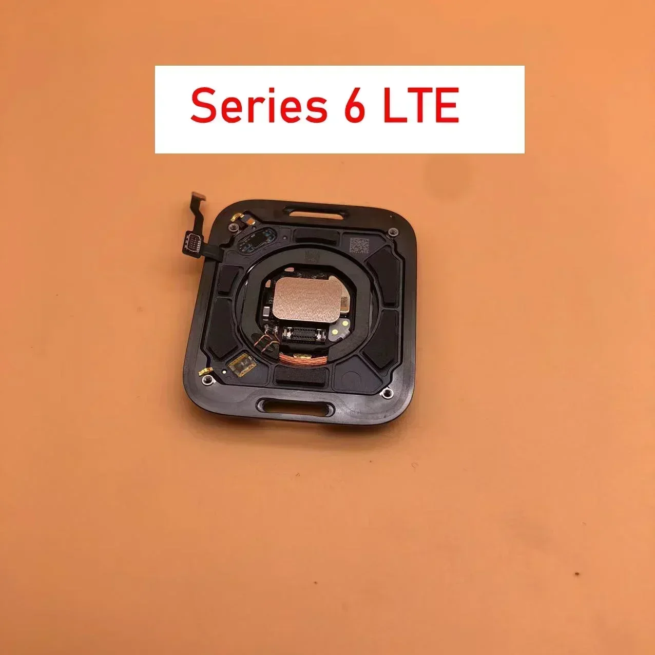 For Apple Watch Back Cover Charge Flex Glass Sensor Door Middle Frame Case Series SE2 40 44mm 7 8 41 45 Ultra Housing Parts