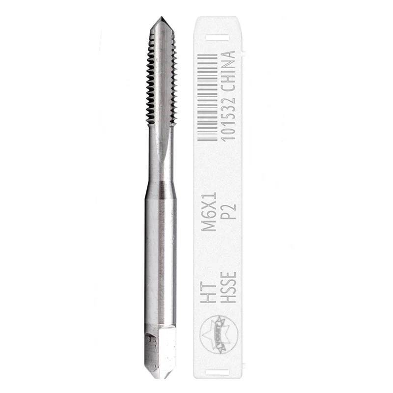 VOKET HSS-E Metric Hand Tap M1 M1.2 M1.4 M1.6 M1.7 M2 M2.5 M2.6 M3 M3.5 M4 M5 M6 M7 M8 M10 M11 M12 M14 M16 Screw Thread Taps