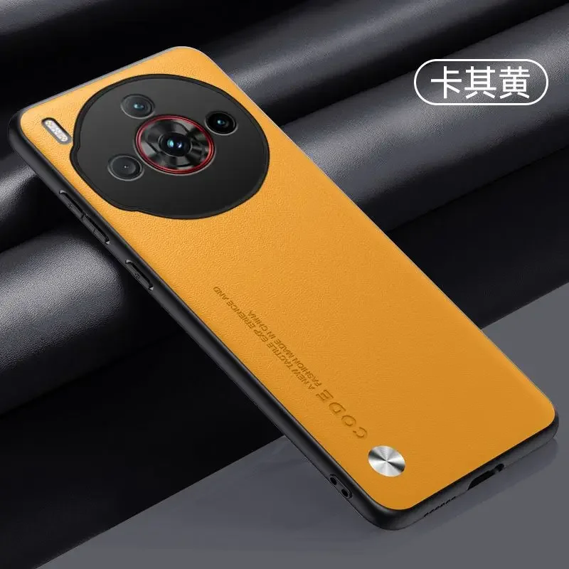 Für ZTE Nubia Z60s Pro Hülle, schlichtes PU-Leder, Silikon-TPU-Schutzhülle für Nubia Z60 S Pro Z60SPro, stoßfester harter Stoßfänger – Detail 13