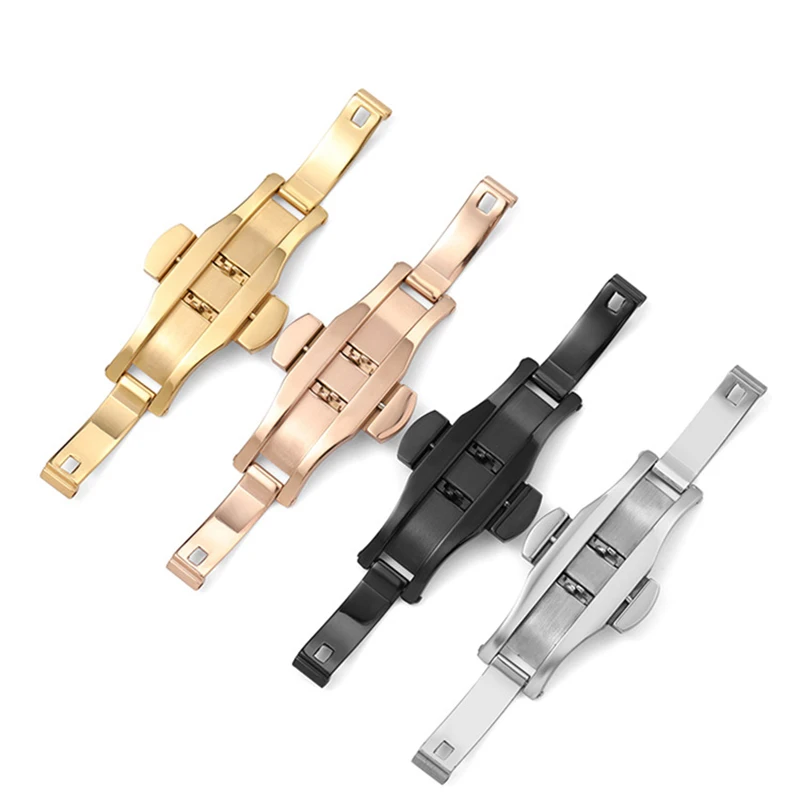 Watch Butterfly Buckle Stainless Steel Accessories Universal Mechanical Steel Buckle Stainless Steel Strap Clasp