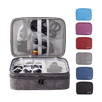 Digital Storage Bag Portable USB Gadget Waterproof Cable Organizer Pouch Electronics Devices Accessories Digitals Pack Supplies