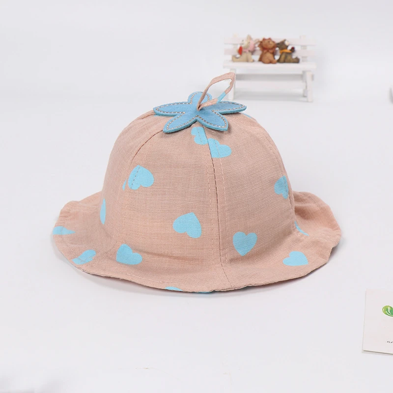 2024 Baby Bucket hat Summer Thin Sun Protective Cap For Boys Girls Children Breathable Mesh Cap Baby Sunscreen Cap Spring Autumn