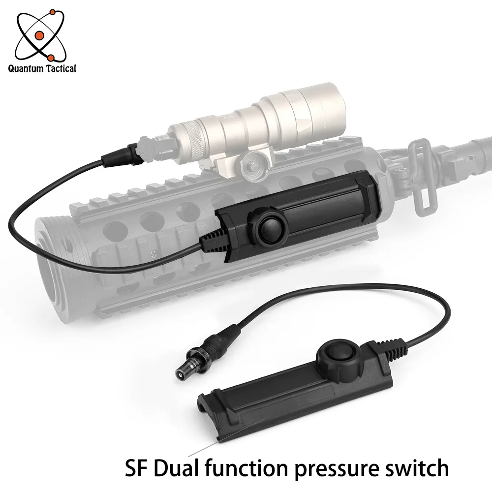 

WADSN Tactical Dual Function Pressure Switch M300 M600 Remote Switchs plug for 20mm picatiny Hunting Weapon LightAccessorie