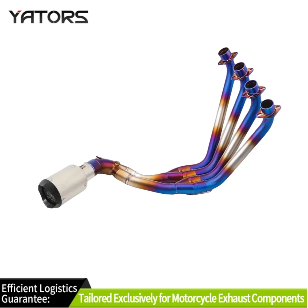 

Exhaust Systems For Honda 2014-2023 CBR650 CBR650F CB650F CB650R Front Link Pipe Exhausts Pipes