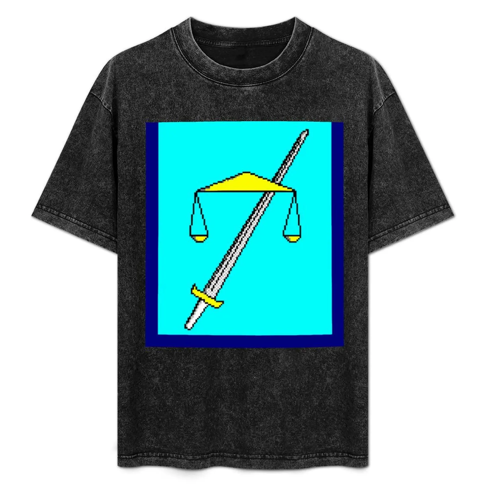 Terry Davis TempleOS Logo1 T-Shirt cute tops street wear T-shirts for men cotton