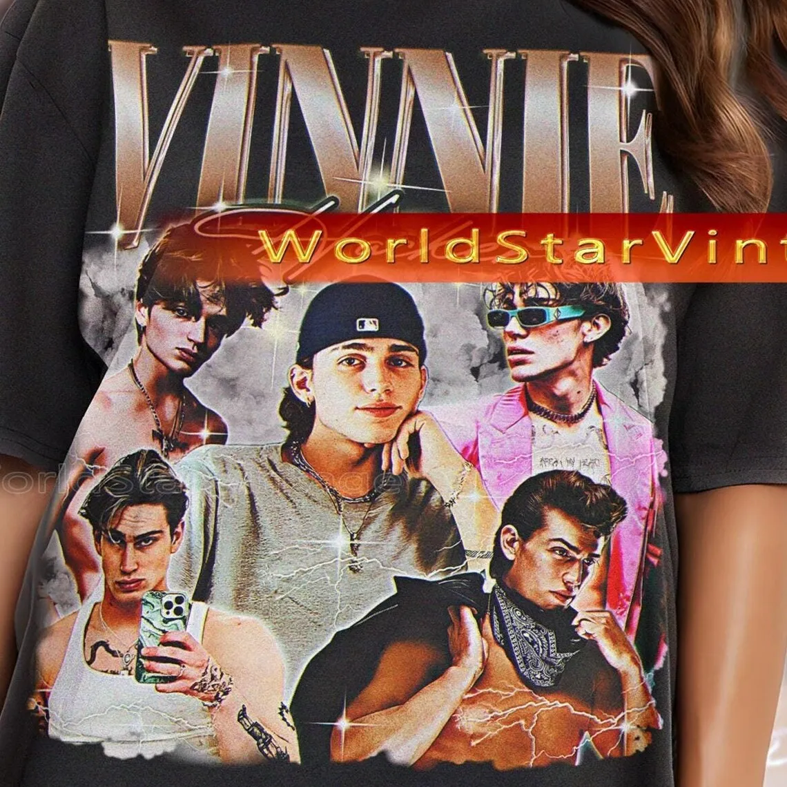 VINNIE HACKER Vintage Shirt Vinnie Hacker Homage Tshirt Vinnie Hacker Fan Tees Vinnie Hacker Retro 90s Sweater Vinnie Hacker Gif