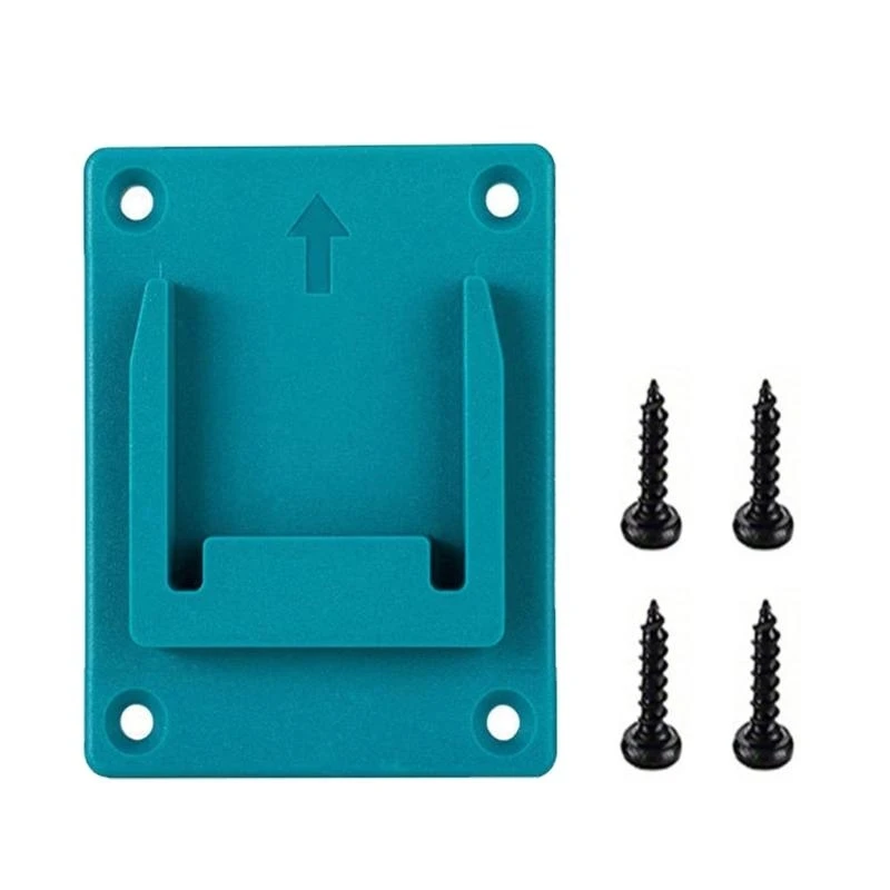 A2BE Space Saving Wall Mounted Power Tool Rack Holds Cordless Drills Impact Driver Secure for Garage Workshop