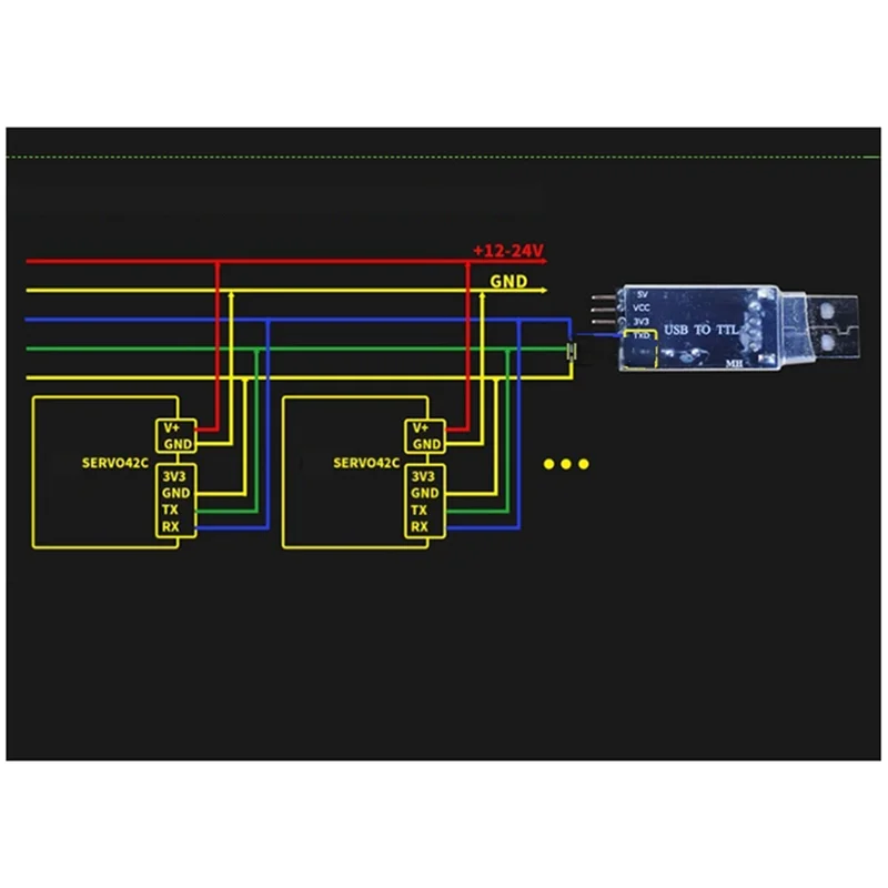 A34M-SERVO42C 42 Closed Loop Stepper Motor Driver CNC Set Ultra-Quiet Replacement For TMC2209 3D Printer Parts B