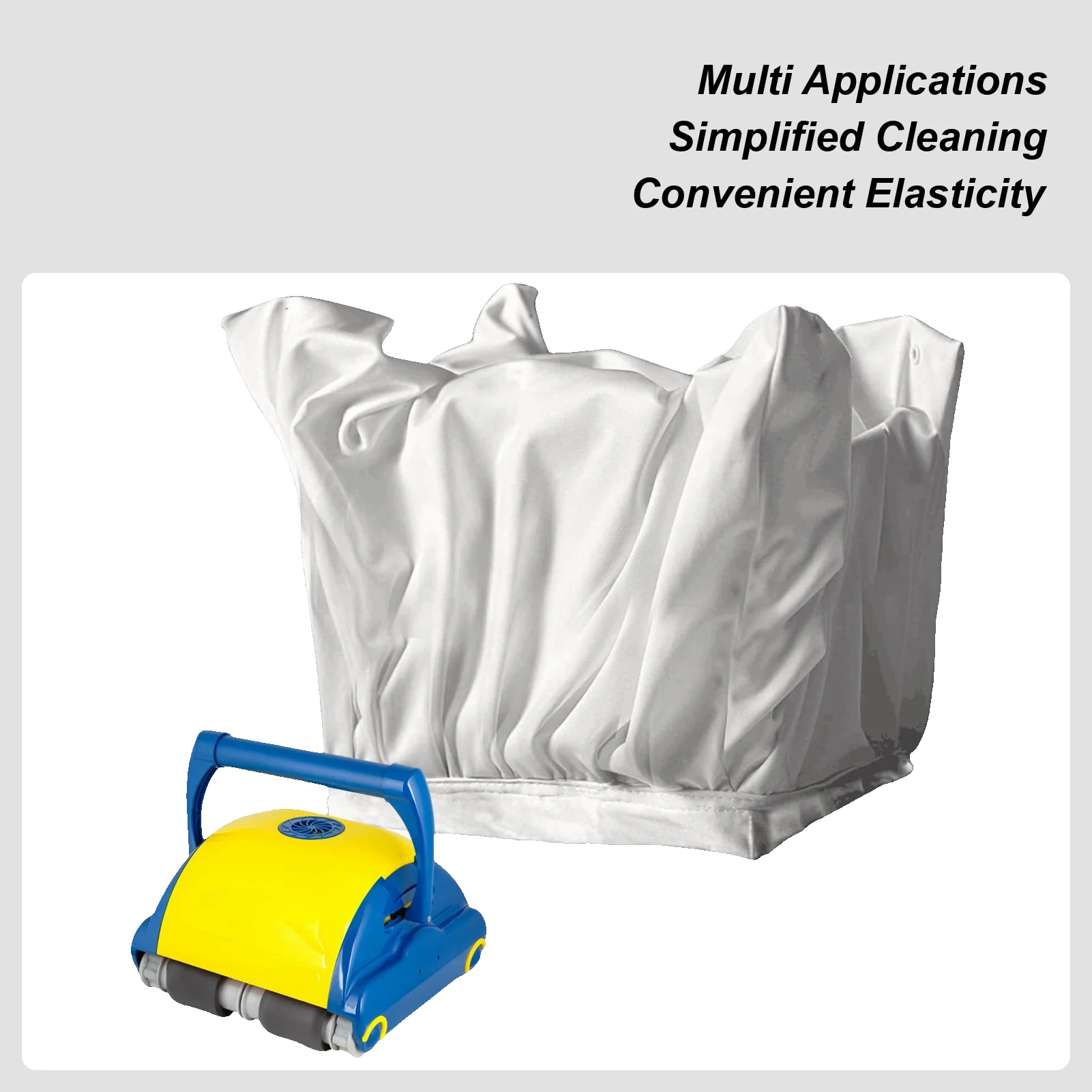 Pool Cleaner Replacement Fine Filter Bag Compatible For Robotic Pool Filter Cleaner Fine Mesh Filter Replacement Bag