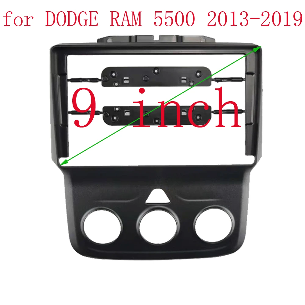 

9 дюймов для DODGE RAM 5500 2013-2019, автомобильное радио, стерео, GPS, MP5, Android плеер, головное устройство 2 Din, панель Fascia, панель, панель приборной панели, рамка, крышка