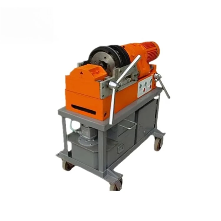 Stable Speed Steel Bar Thread Rolling Manual Steel Rolling Threading Screw Making Machine