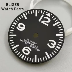 BLIGER 29mm Luminous For NH35A NH36 NH38 MIYOTA DG MINGZHU 2813 Watch Dial Face Hand Set