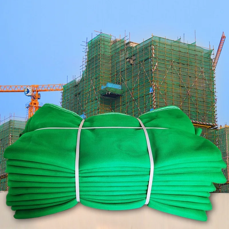 1.8Mx6M Green Construction Safety Set Scaffolding Protection Netting With Eyelets Fence Enclosure Building Debris Netting