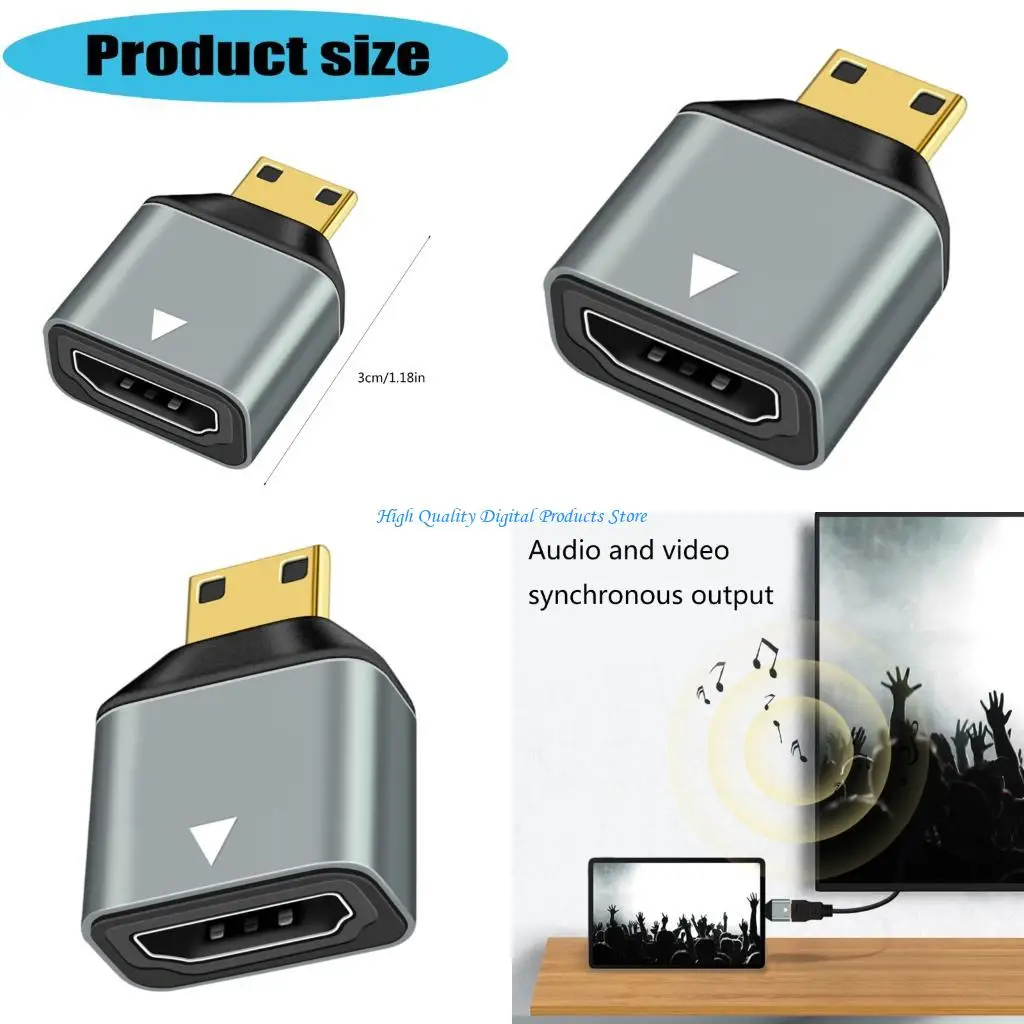 

U2JE 4K 60Hz Mini Adapter With Aluminum Shell For Smooth Streaming Seamlessly Viewing