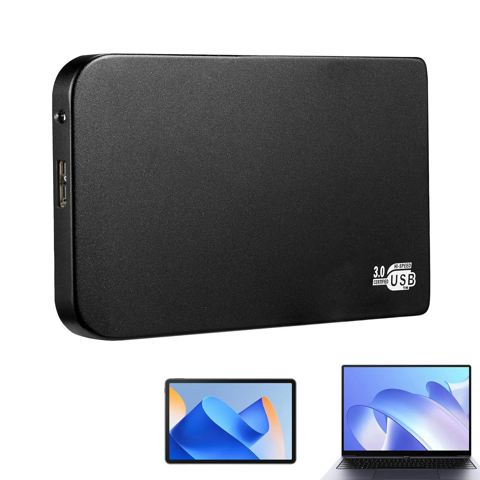 

Portable Hard Drive 2TB Large Capacity Flash Disk Silent USB3.0 Portable External Hdd For Students Teachers Mobile Phones