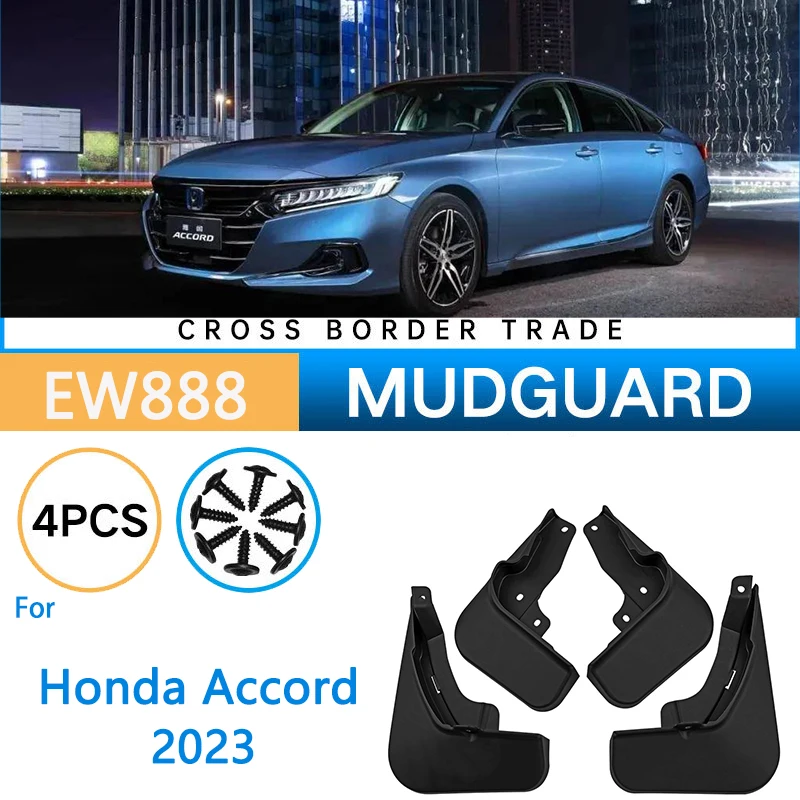 

4pcs Car Fender for Honda Accord 2023 Auto Mud Flaps Guard Wheel Front Rear Splash Flap Accessorie Anti-dirty protector Clean