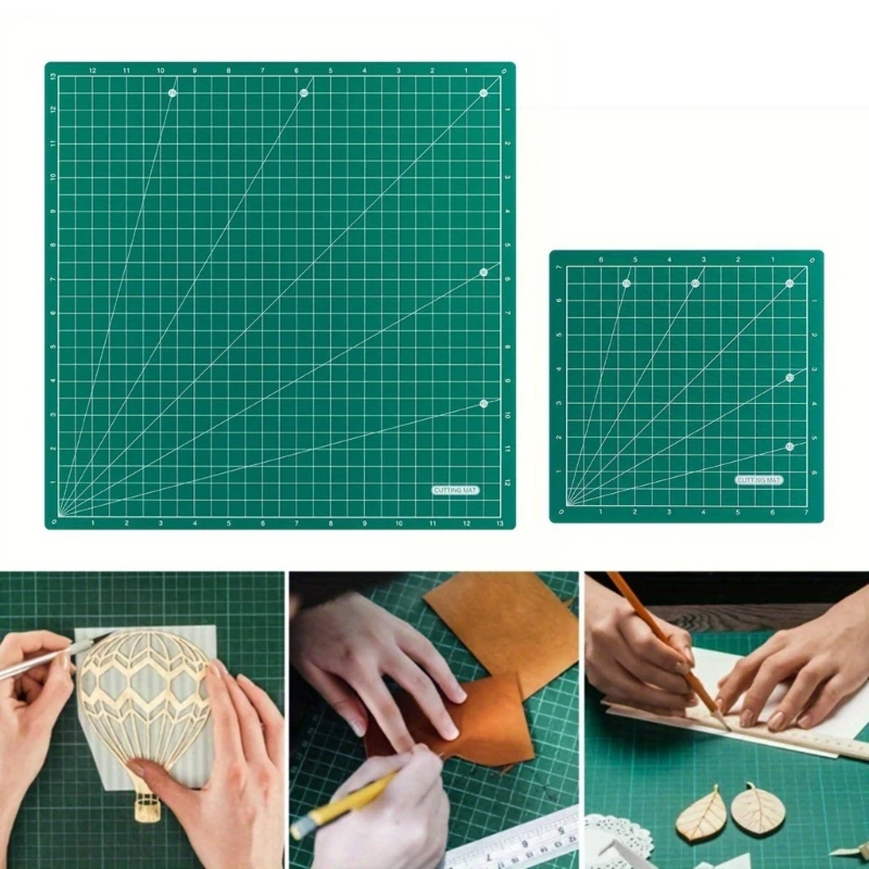 

Double Sided Fabric Cutting Mat Multipurpose Craft Mat Scrapbooking Mat for Quilting, Fabric, Sewing Craft Project