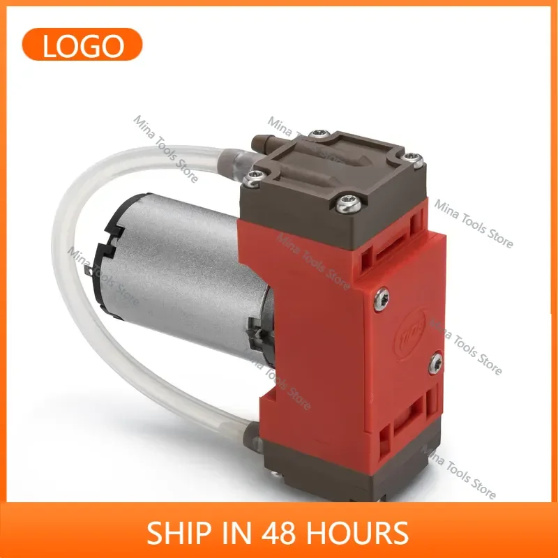 Fluidsmart Low Noise Oilless 4L/min Flow Mini Vacuum Pump -88Kpa Negative Pressure Micro Air Pump 12v DC Micro Diaphragm Pump