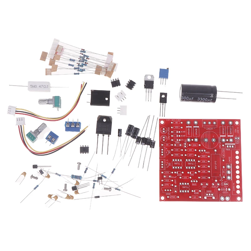 مجموعة DIY لمصدر الطاقة لتحديد التيار وتنظيم الجهد، 2mA-3A و0-30V DC، حماية قابلة للتعديل