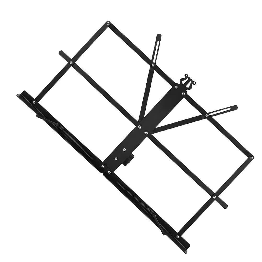 

1Set Portable Music Stand Foldable Desktop Sheet Holder For Kids Students Piano Players Adjustable Book Rack Tabletop Support