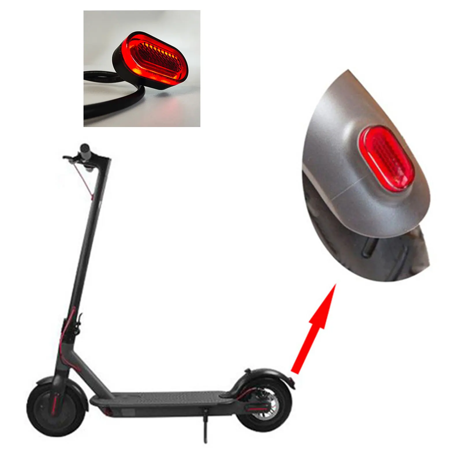 Improves Safety Driving Safety E-Scooter Accessories Easy To Install Long-term Use Not Easy To Damage Safety Of Driving