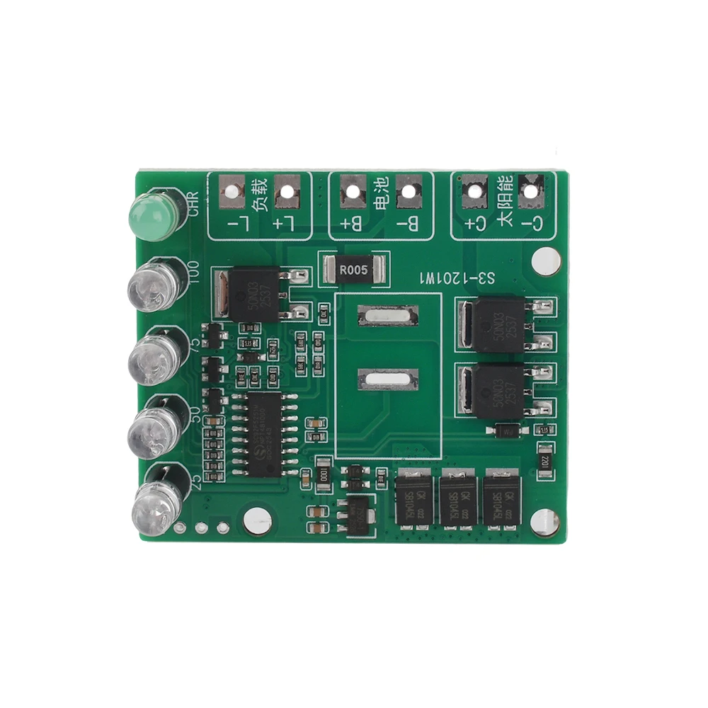 MPPT Solar Controller Module 12V 12A For Ternary Lithium Iron Phosphate Battery Charger Module Battery Charging Board