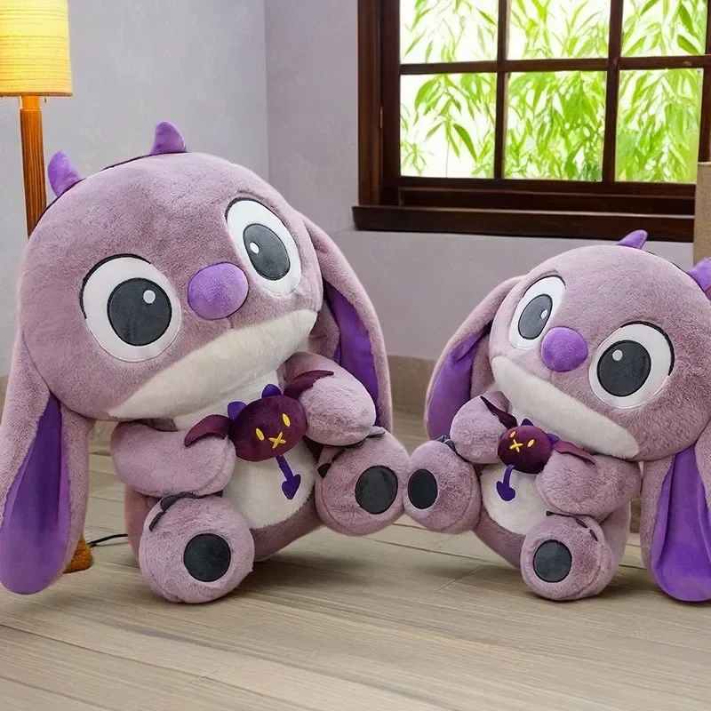 

Горячая 25-55 см Kawaii Disney Demon Lilo & Stitch плюшевая кукла игрушки аниме Disney Stitch мягкая кукла милая стежка плюшевая кукла детский подарок