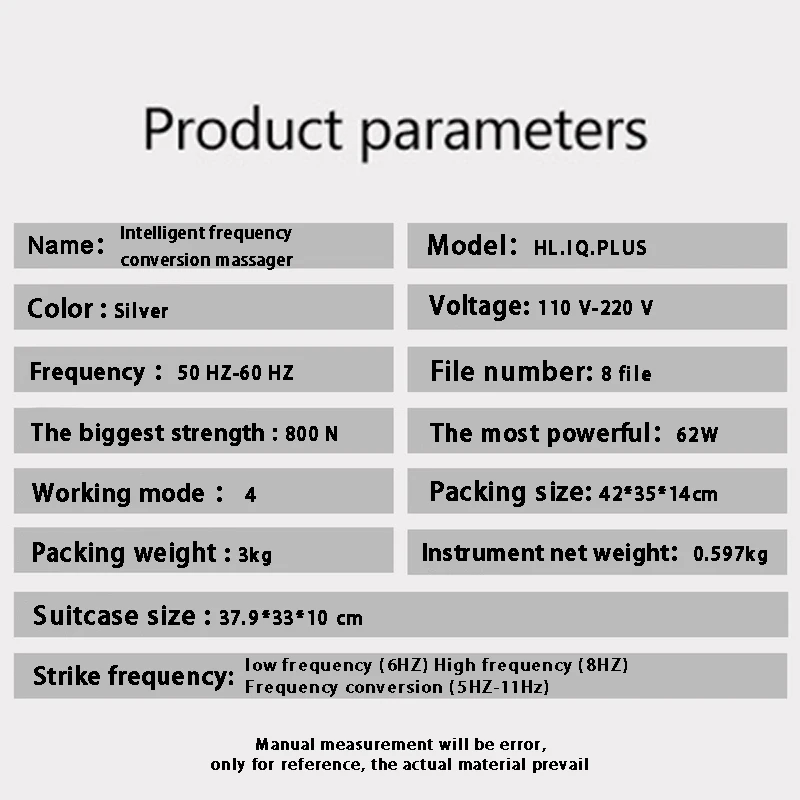 4 رؤساء العمود الفقري أداة تعديل العلاج بتقويم العمود الفقري 800N نبض جهاز تدليك قابل للتعديل الاسترخاء العصب والعضلات #6