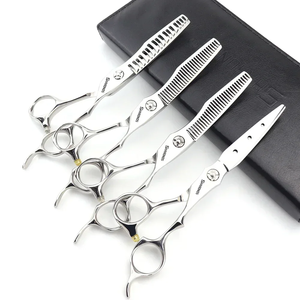 Hairdressing Professional Scissors Hairdresser Dedicated Flat Clippers 6 Inch Barber Thinning Shears Hair Salon Cutting Tools