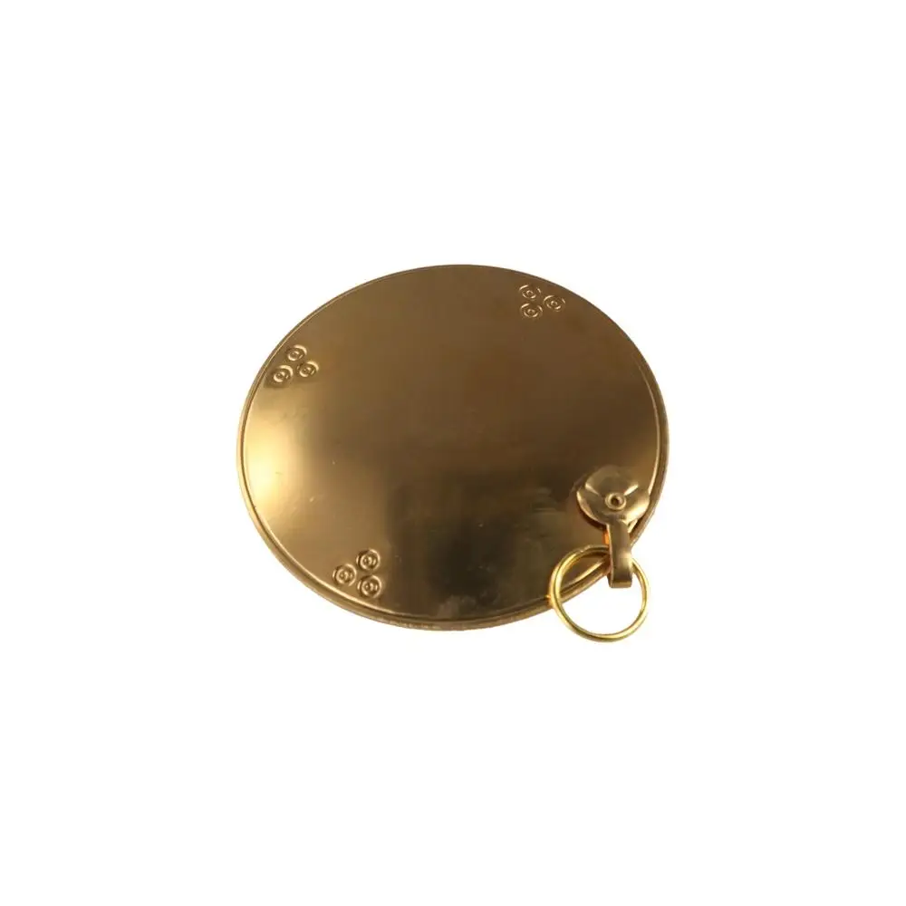 Auspicious Brass Bagua Hanging Mirror Dual-use Mirror Bumpy Surface Convex Mirror Pendant Pure Copper Gossip Mirror Ornament