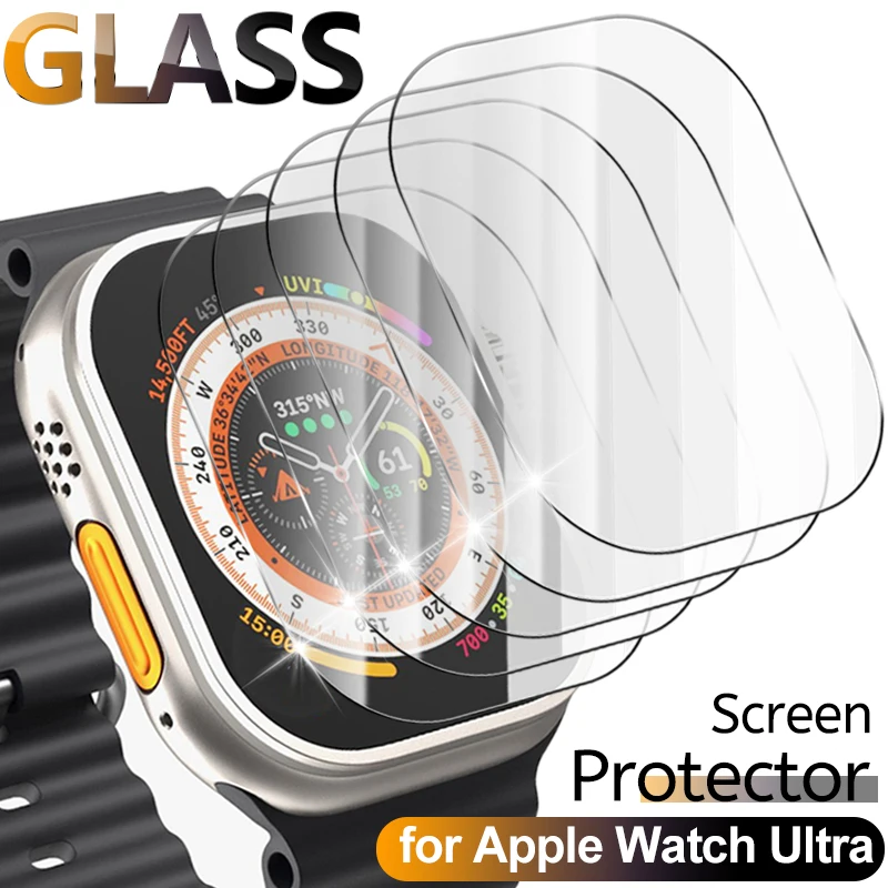 

Для Apple Watch Ultra2 Ultra 49 мм закаленное стекло HD Защитное стекло Защитная пленка для экрана IWatch Ultra 2 Пленка против царапин