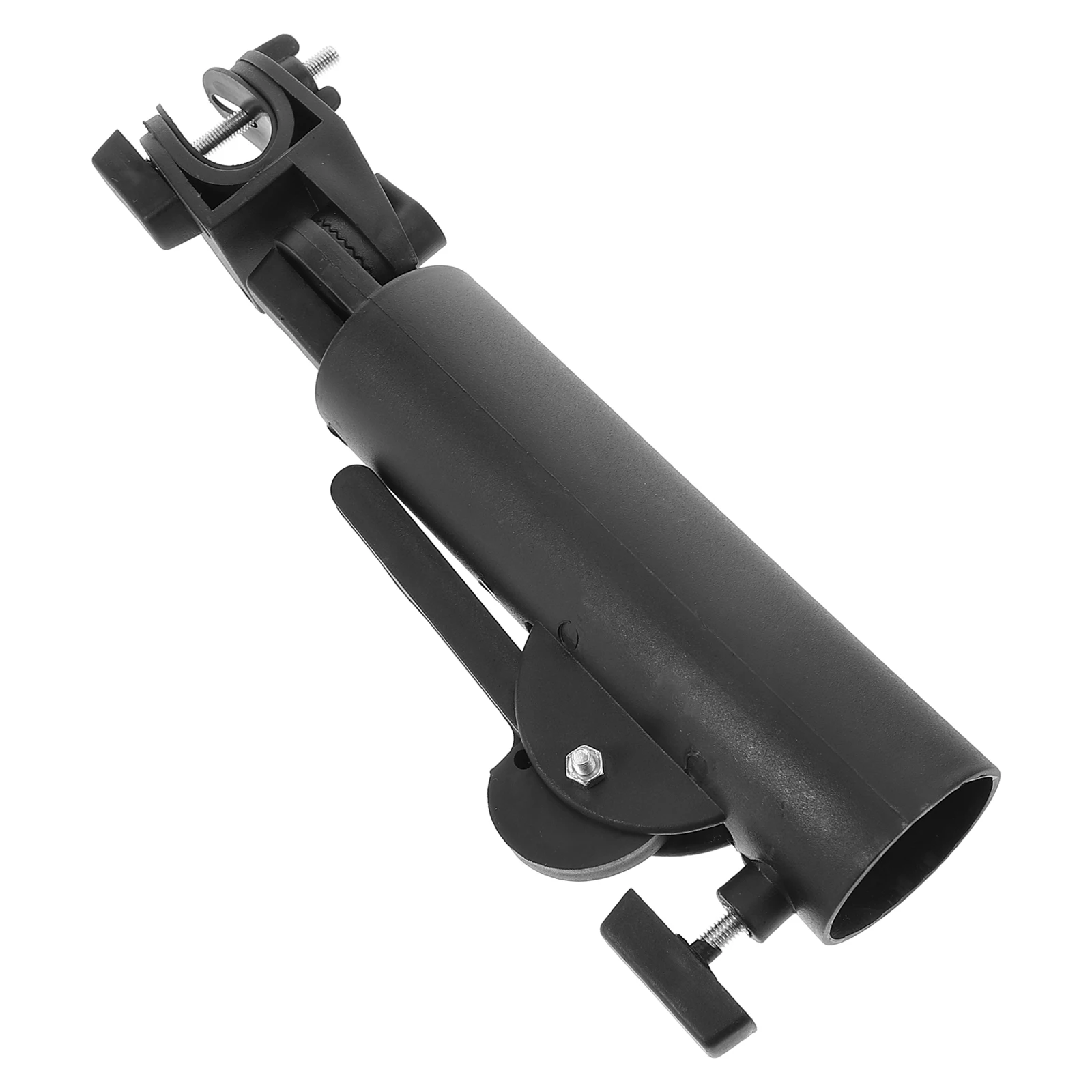 

Golf Umbrella Holder Adjustable Cart Mount Stand Clamp for Push Carts Strollers Bicycles Outdoor Use Rain Umbrella Rack