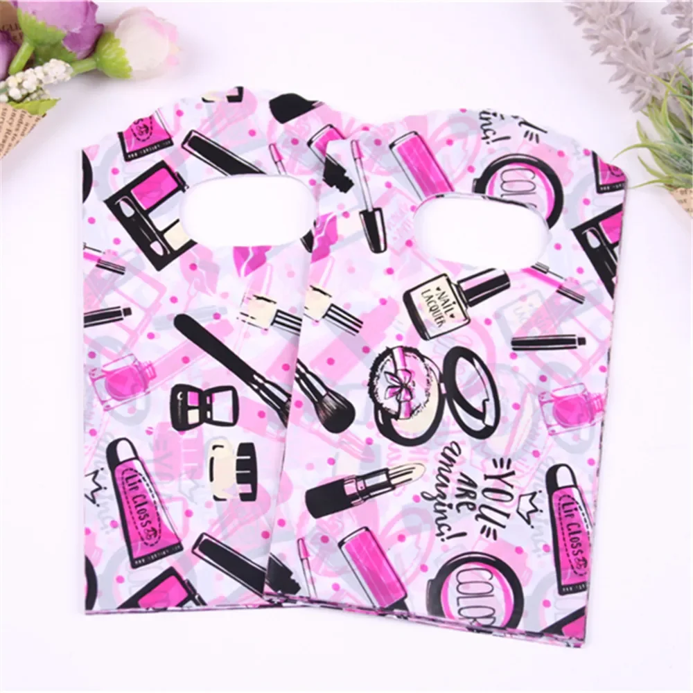 Luxury Fashion Small Plastic Lipstic Packaing Bags Favor Party Gift Packing Bag Wholesale 50pcs/lot