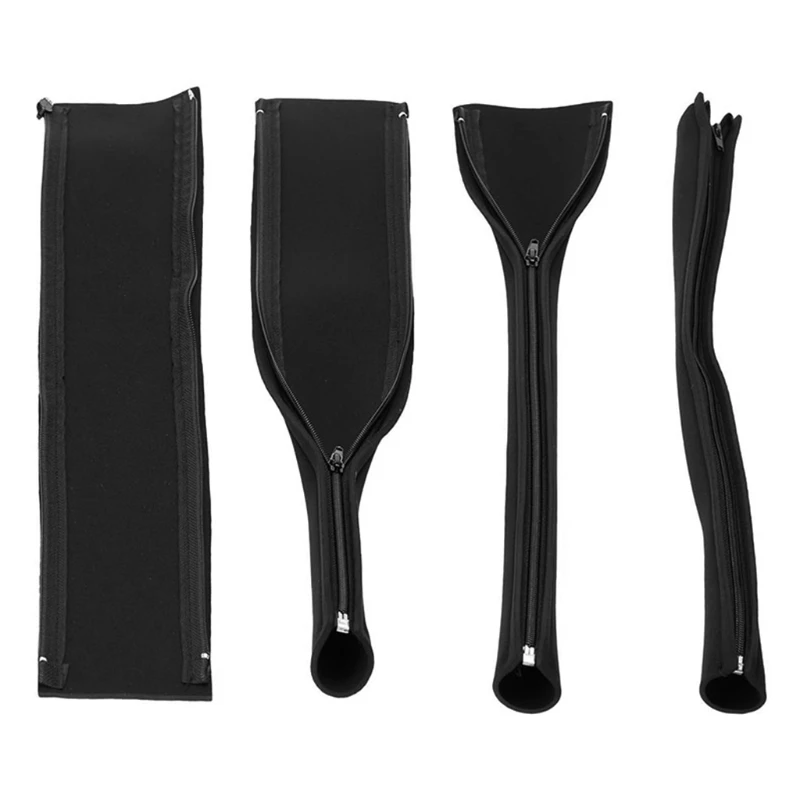 E56B DIY Cable Management Sleeve Neoprene Adjustable Cable Sleeves for PC Computer, Speaker Home Entertainment,Home Theater