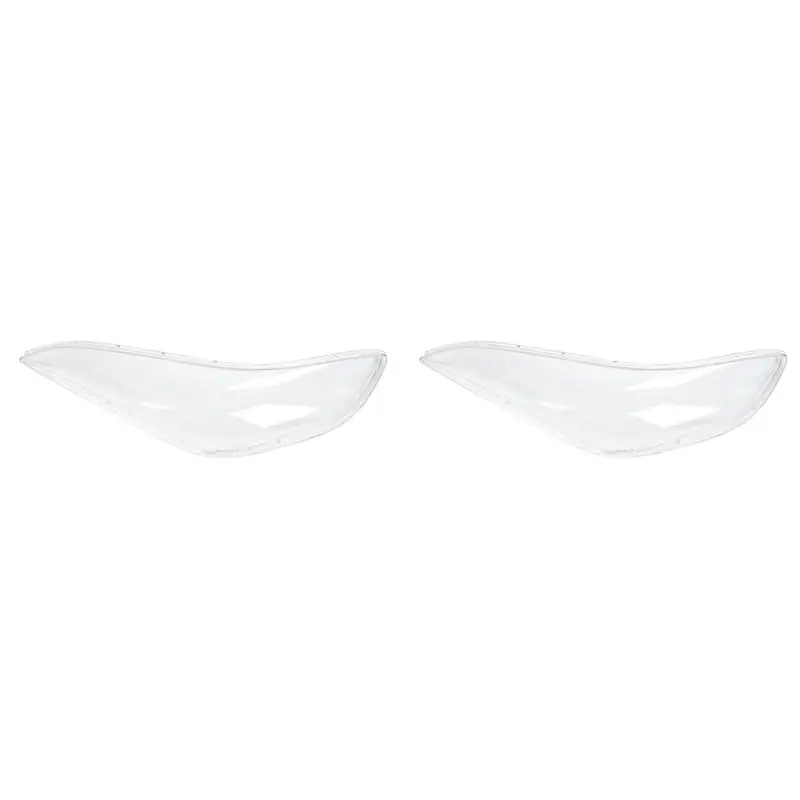 

2X Car Front Right Headlamp Lens Car Replacement Auto Shell Cover For Elantra 2012-2016
