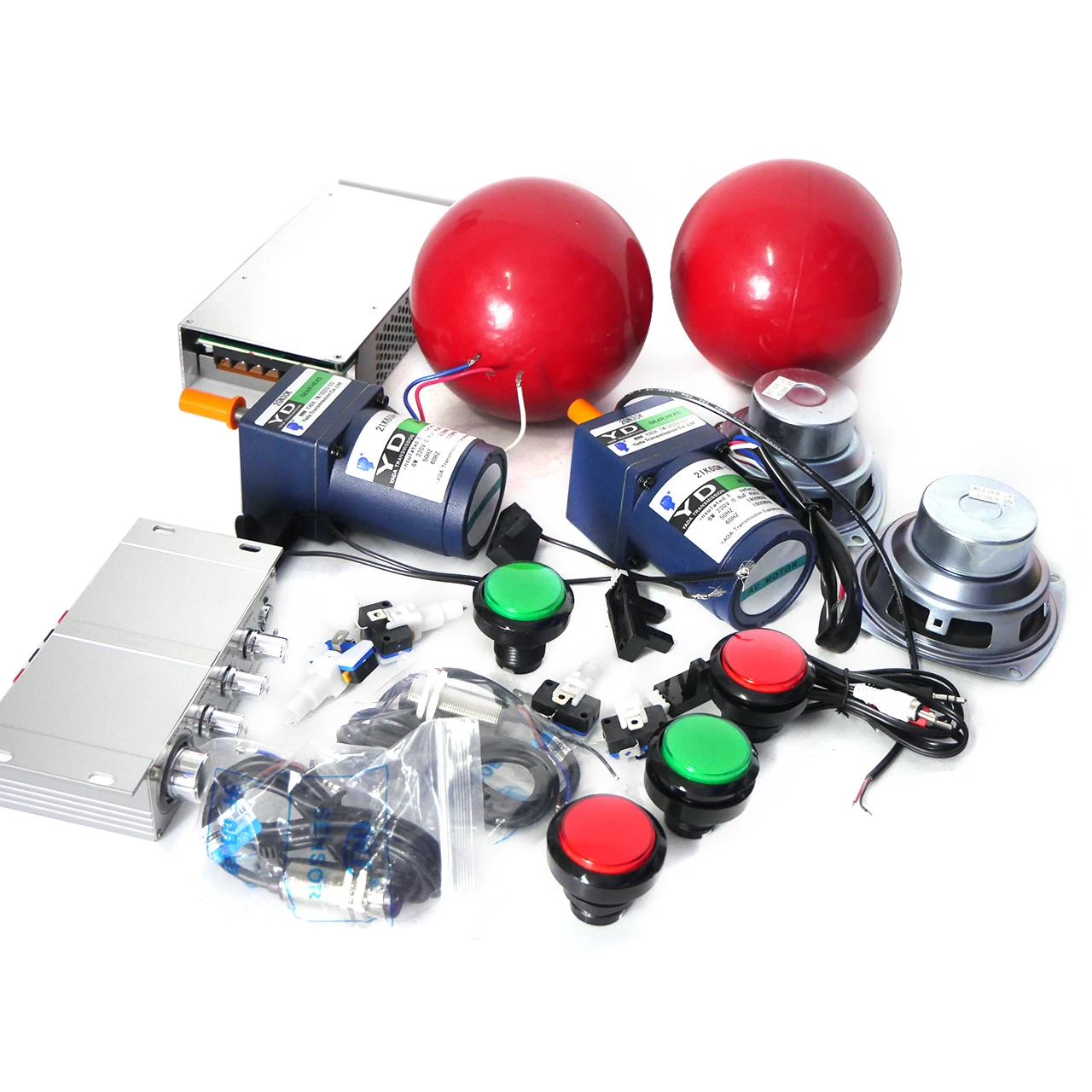Bowling Carnival Arcade Machine Kit: Adjustable Payout, Precision Coin Selector (No Cabinet)