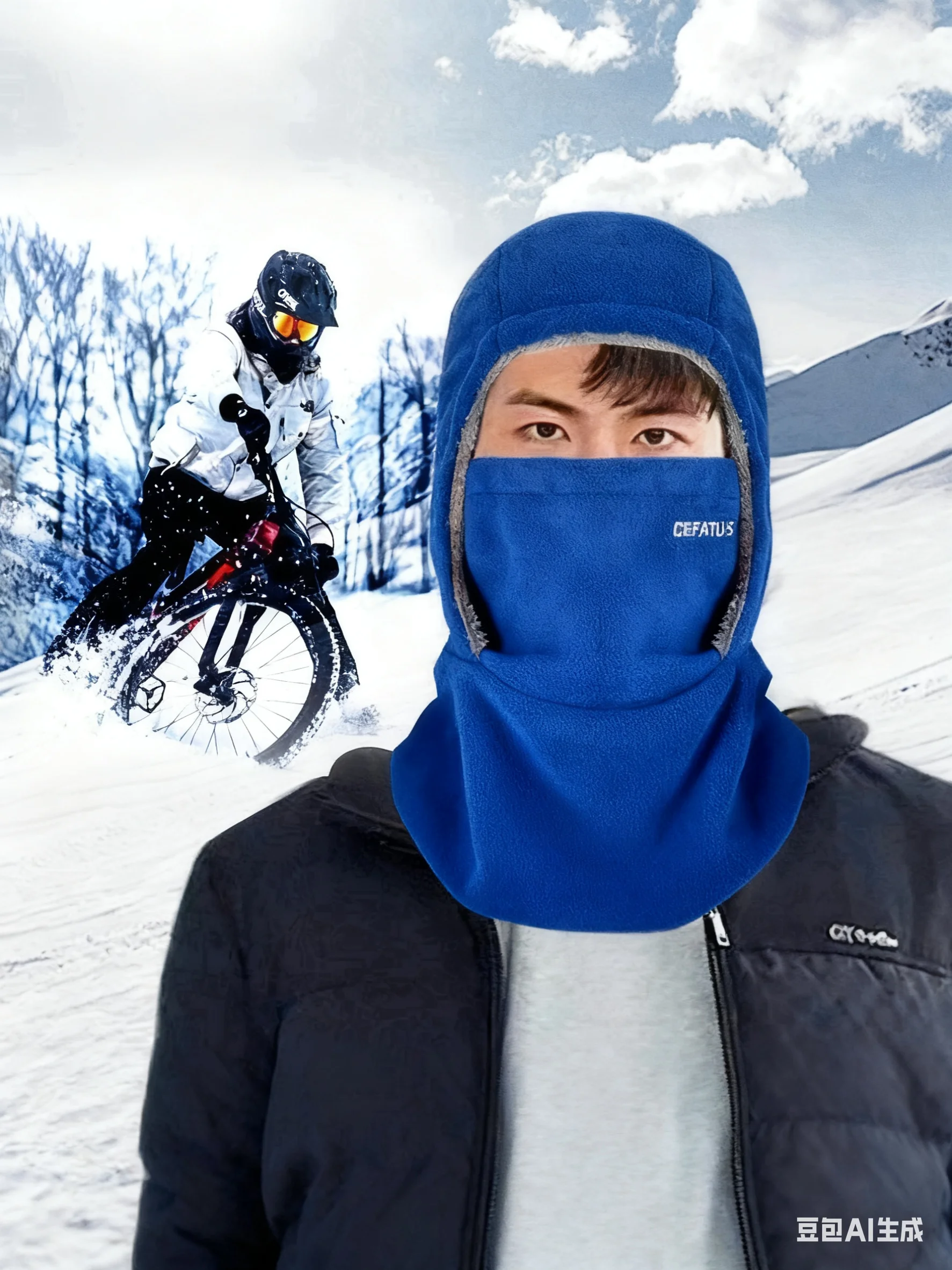AliExpress WRELS Winter Warm Balaclava Face Mask Windproof Thermal Ski Headwear with Neck Warmer and Ear Protection Unisex Outdoor Cycling Hat