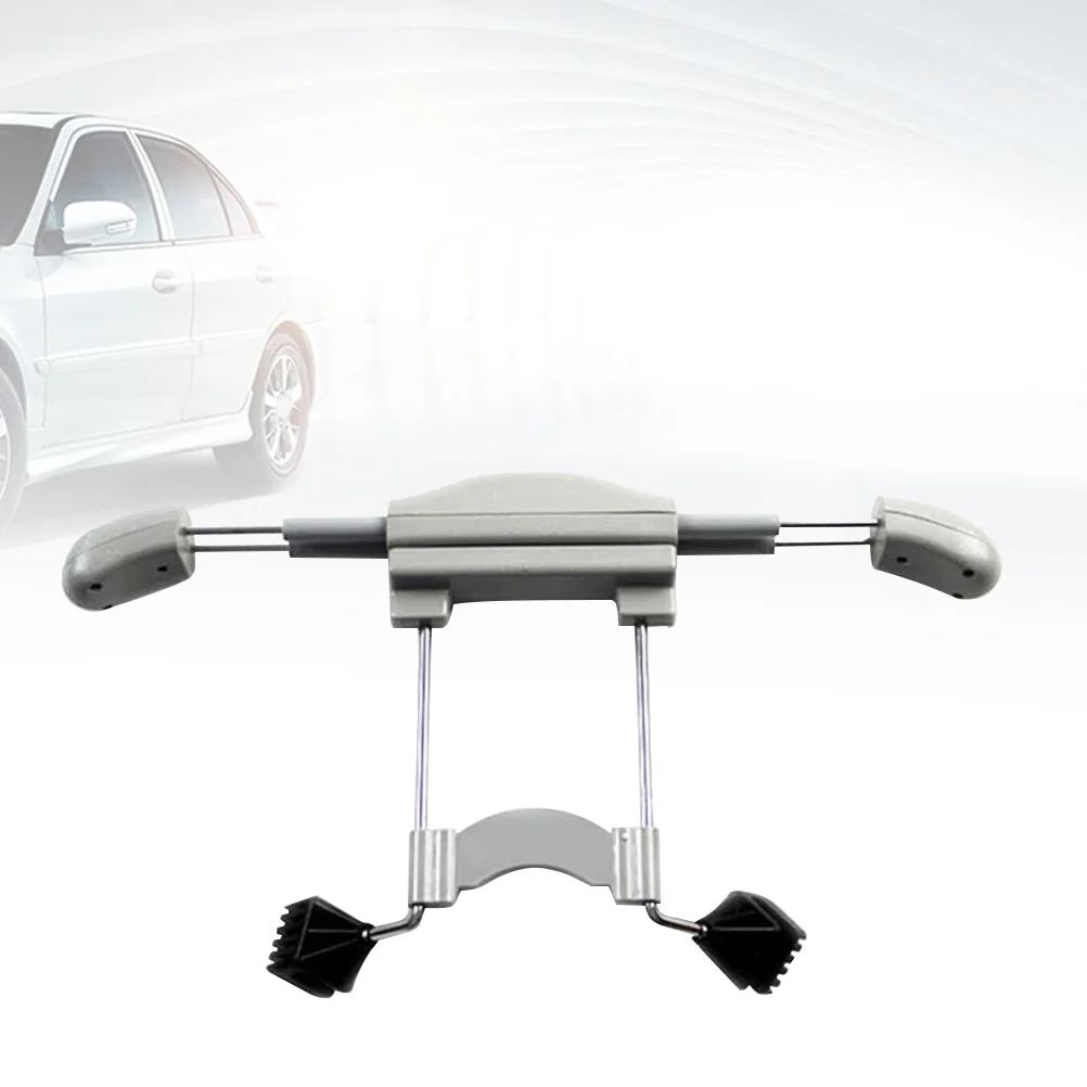 Perchero para reposacabezas de asiento de coche, Mini percha para abrigos, trajes, camisas (gris), percha para ropa de coche